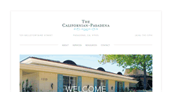 Desktop Screenshot of californianch.com